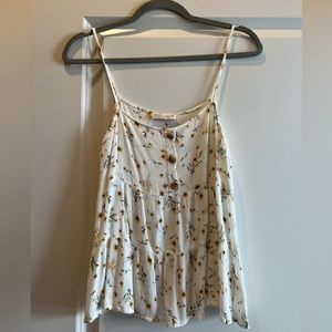 Flower flowy tank top